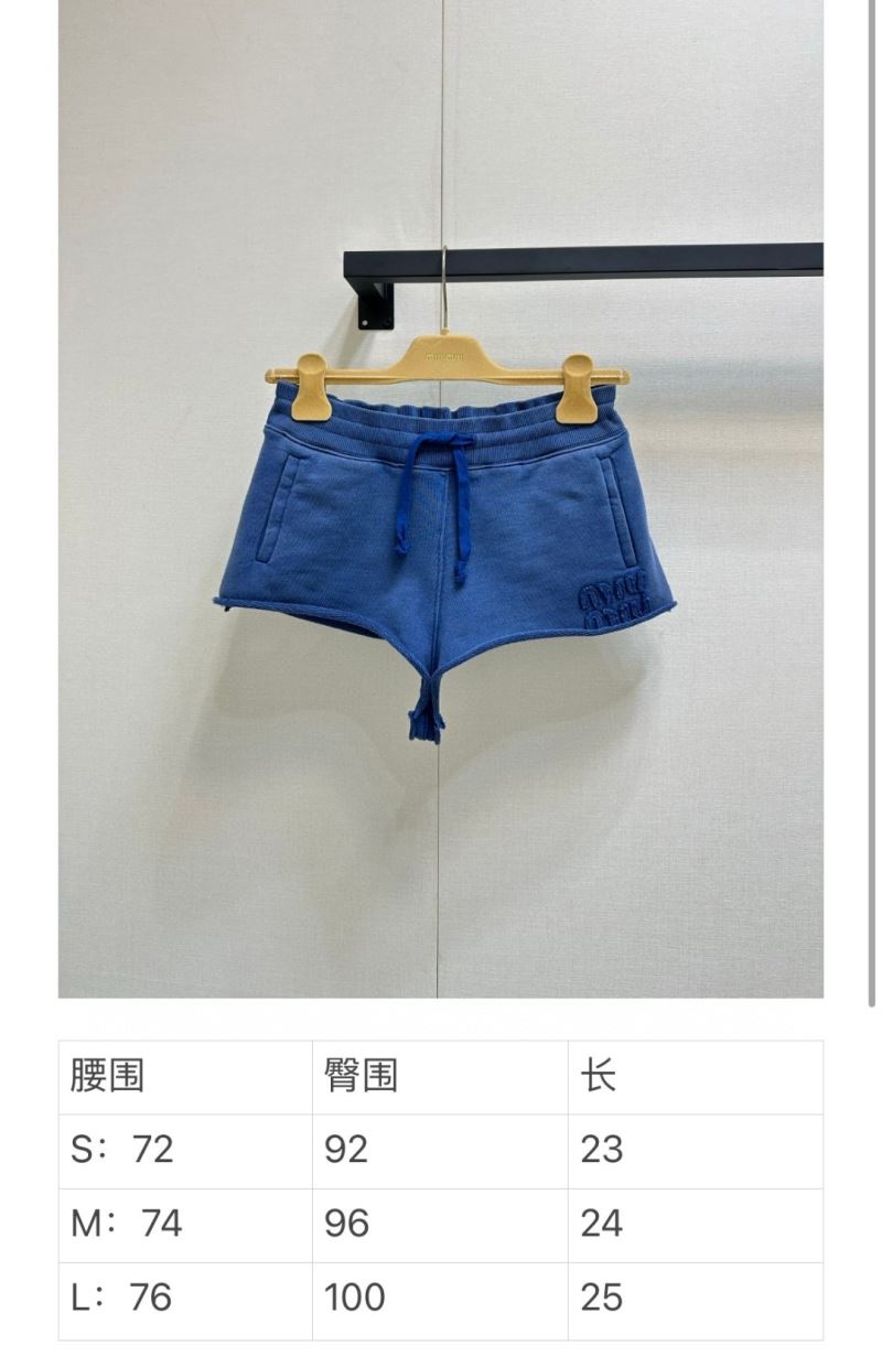 Miu Miu Short Pants